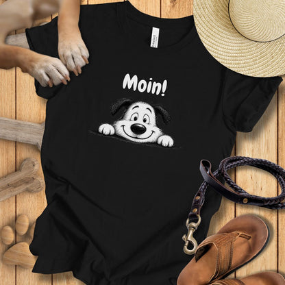 Moin! - Premium T-Shirt Modern Fit Weich & Leicht
