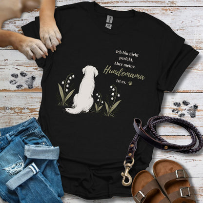 T-Shirt des Monats Mai "Hundemama - leise Liebe" – T-Shirt Unisex Classic Fit - Bequemer Klassiker