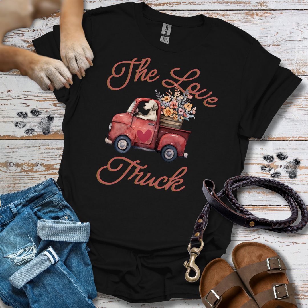 The Love Truck - T-Shirt Unisex Relaxed Fit