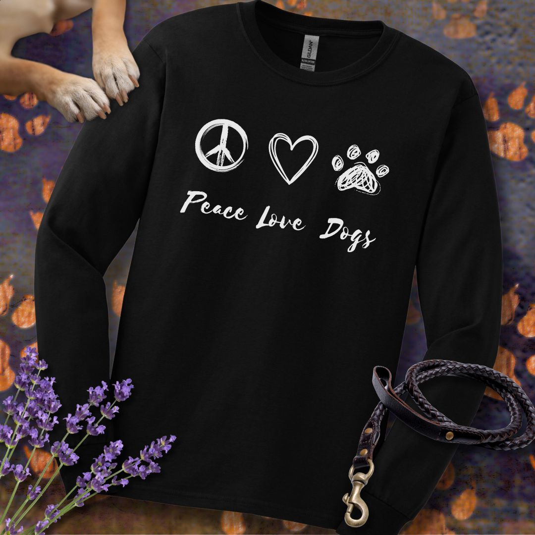 Peace Love Dogs - Unisex Longsleeve Classic Fit