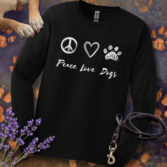 Peace Love Dogs - Unisex Longsleeve Classic Fit