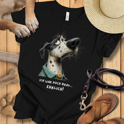 Ich war doch brav - T-Shirt Unisex Modern Fit - Weich & Leicht