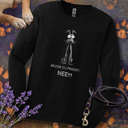 Bevor Du fragst - NEE - Unisex Longsleeve Classic Fit