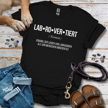 Lab-ro-ver-tiert - Labrador - T-Shirt Unisex Classic Fit - Bequemer Klassiker