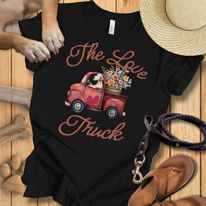 The Love Truck - T-Shirt Unisex Modern Fit - Weich & Leicht