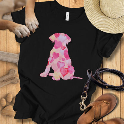 Labrador Love - T-Shirt Unisex Modern Fit - Weich & Leicht