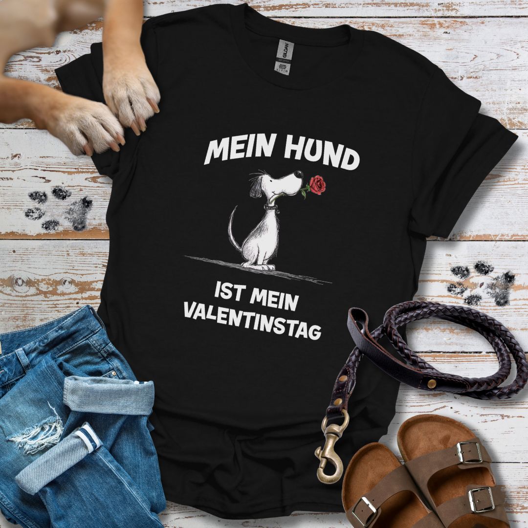T-Shirt des Monats Februar "Valentinstag" - T-Shirt Unisex Classic Fit - Bequemer Klassiker