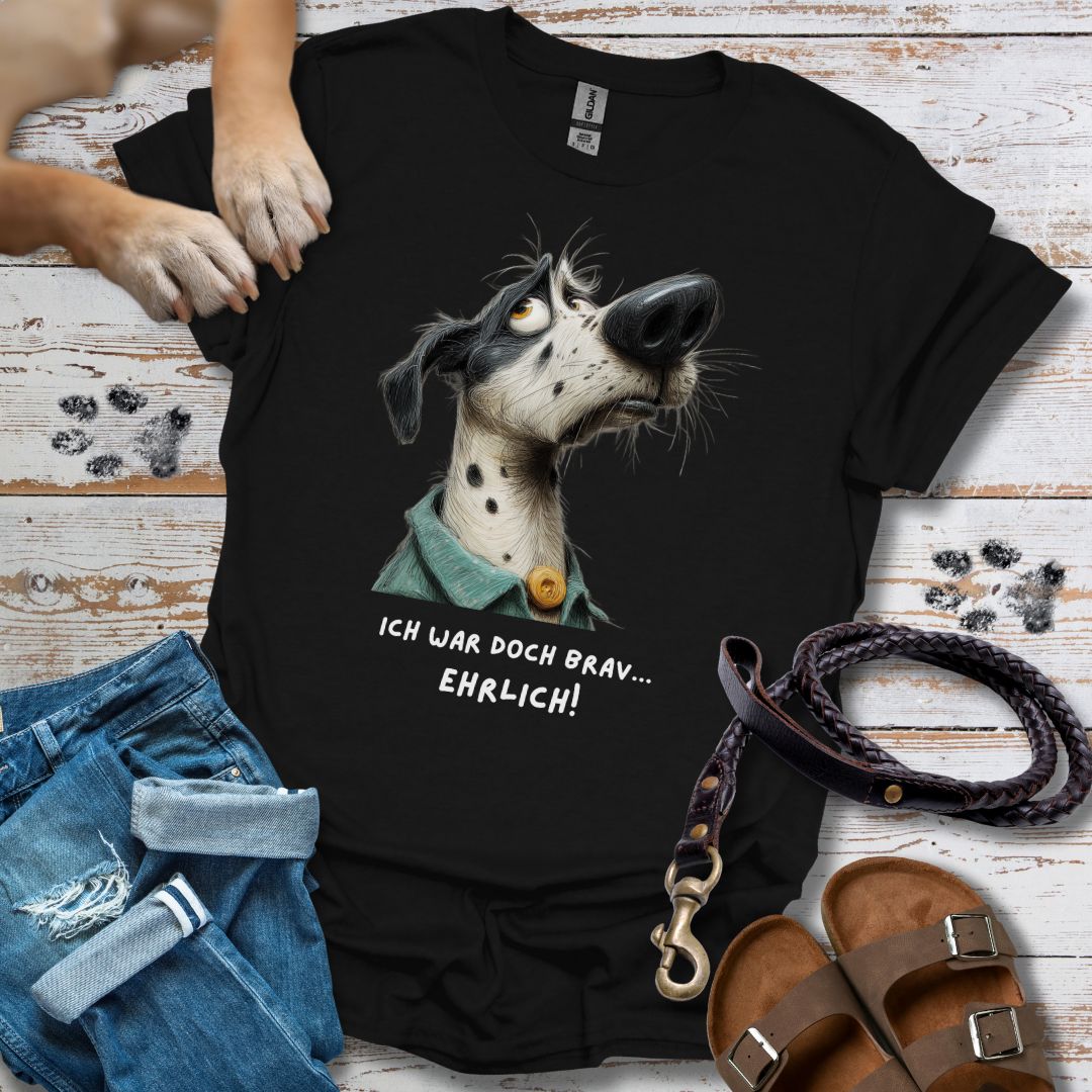 Ich war doch brav- T-Shirt Unisex Relaxed Fit