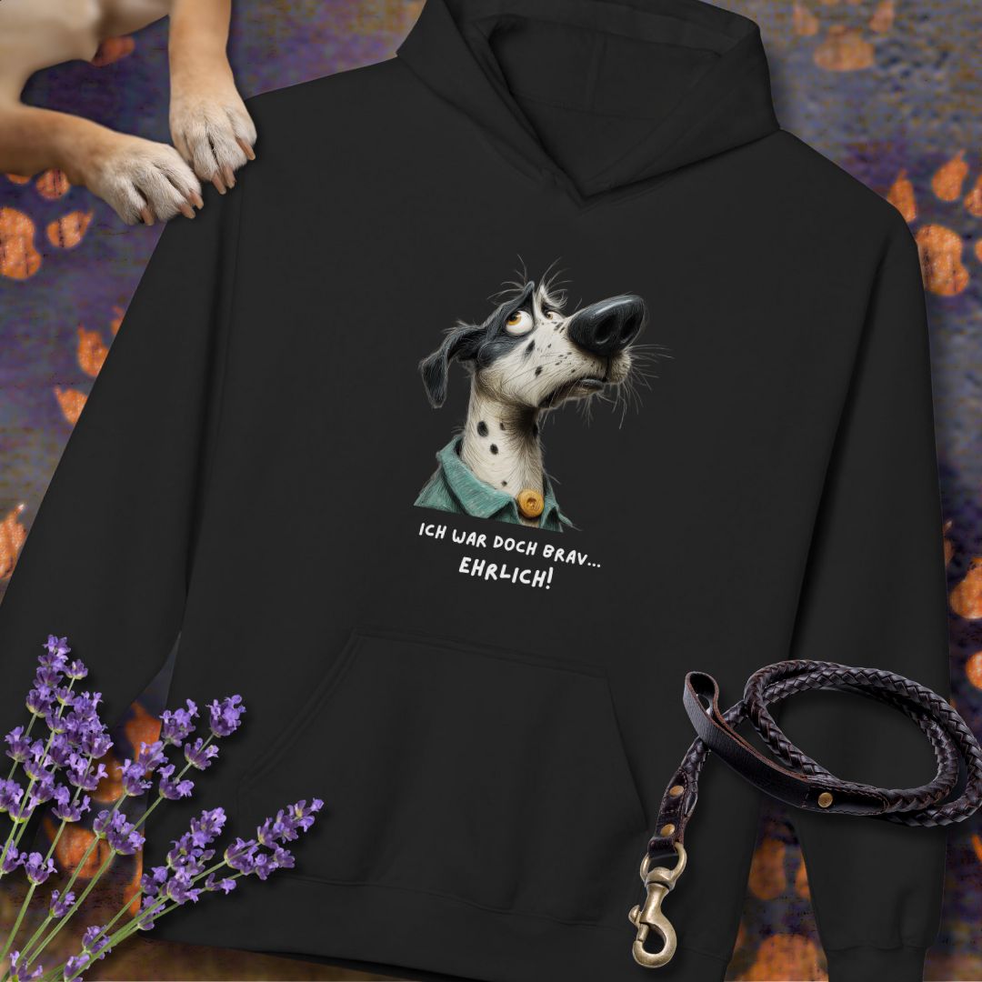 Ich war doch brav - Unisex Modern Fit Hoodie