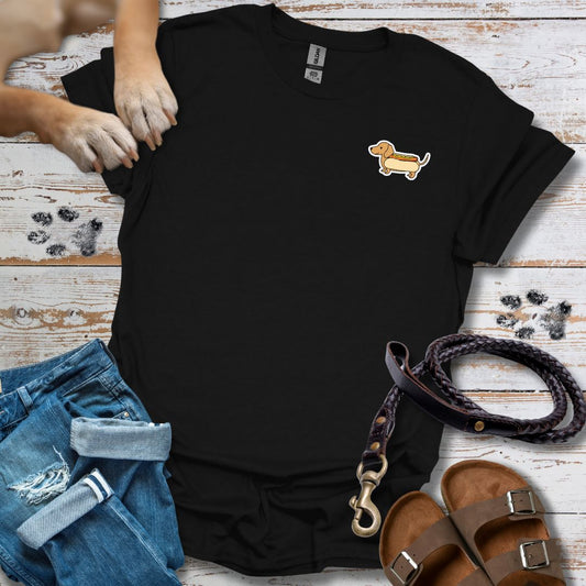 Hot Dog Dackel - T-Shirt Unisex Relaxed Fit