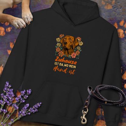 Zuhause ist da wo mein Hund ist - Red Fox Labrador - Unisex Modern Fit Hoodie