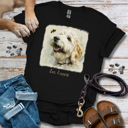 Bee Happy 2 - T-Shirt Unisex Classic Fit - Bequemer Klassiker