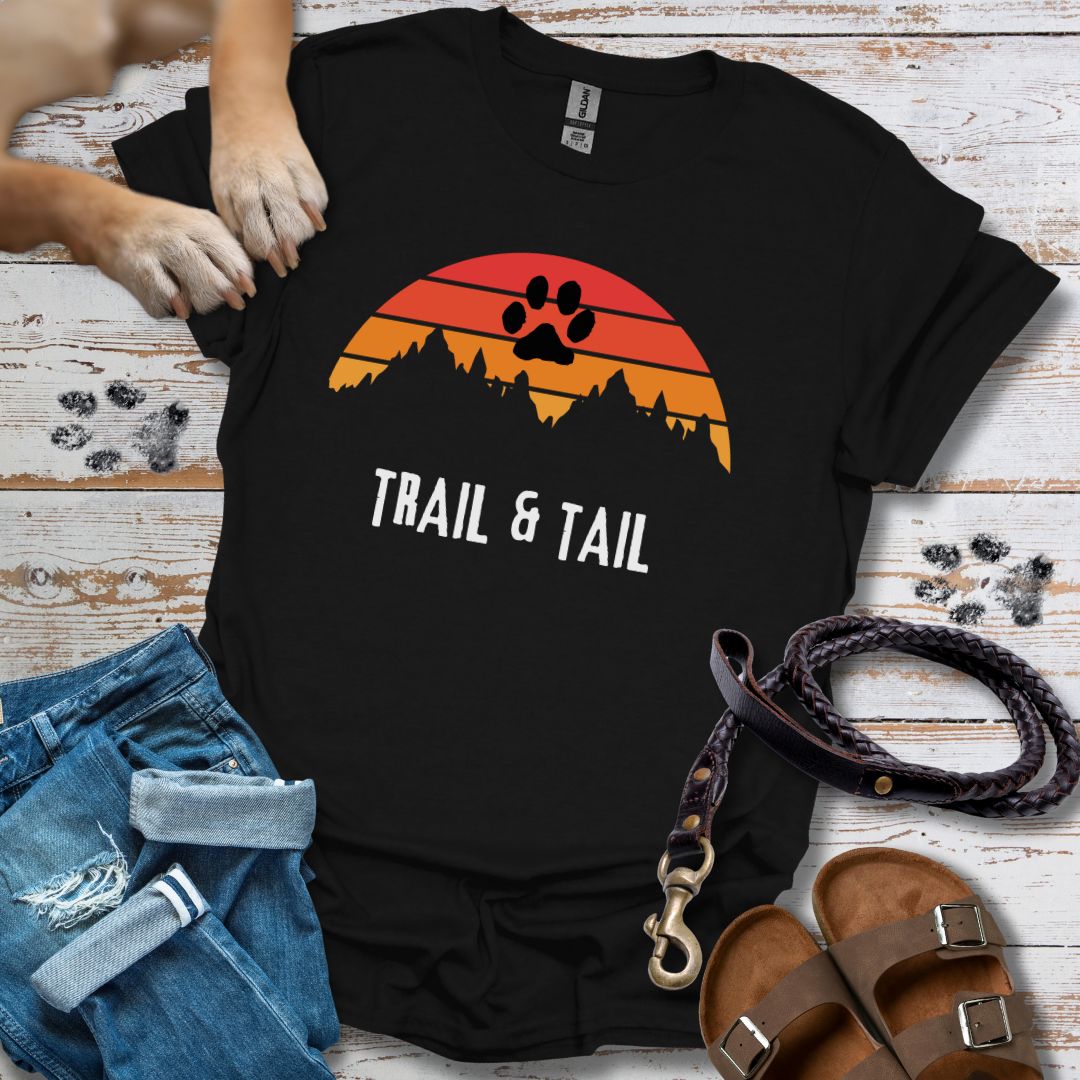 Trail & Tail T-Shirt Unisex Classic Fit - Bequemer Klassiker