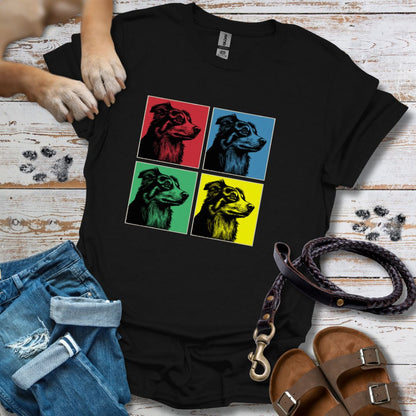 Pop Art Australian Shepherd - T-Shirt Unisex Classic Fit - Bequemer Klassiker