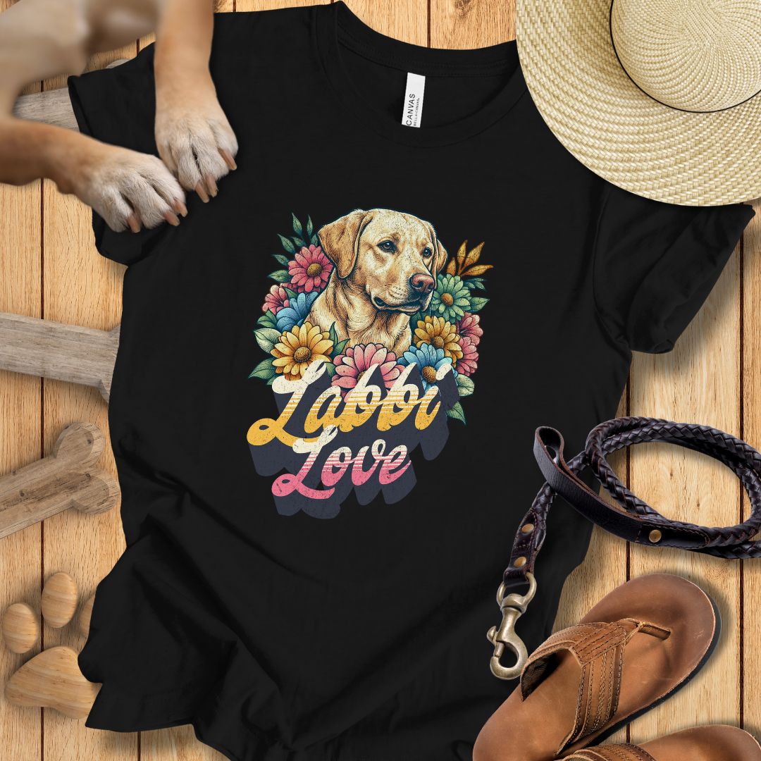 Labbi Love - Labrador - T-Shirt Unisex Modern Fit - Weich & Leicht