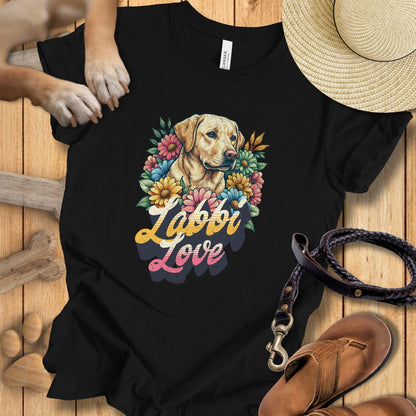 Labbi Love - Labrador - T-Shirt Unisex Modern Fit - Weich & Leicht