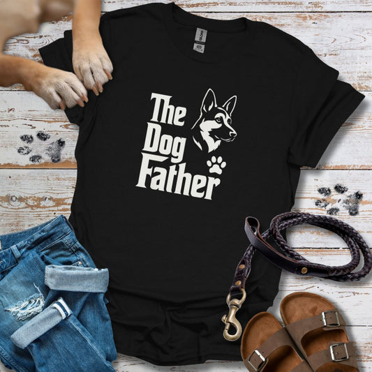The Dog Father Schäferhund - T-Shirt Unisex Classic Fit - Bequemer Klassiker