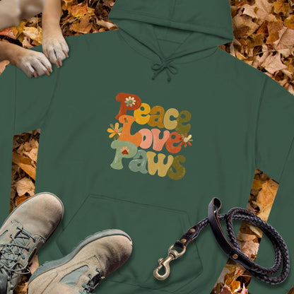 Peace Love Paws – Unisex Classic Fit Hoodie