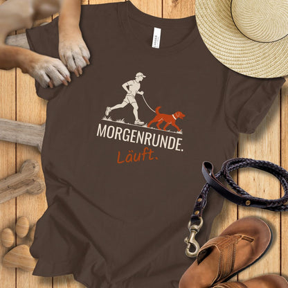 Morgenrunde Mann - Premium T-Shirt Modern Fit - Weich & Leicht