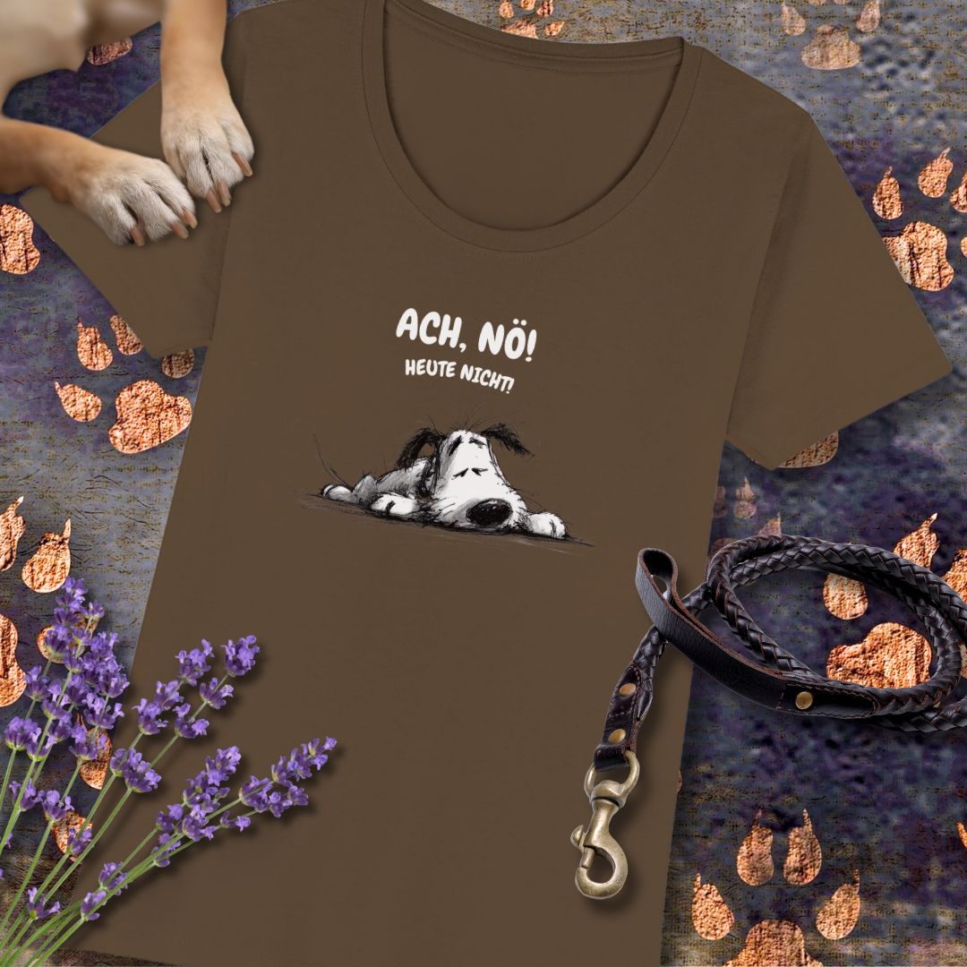 Ach, Nö! Heute Nicht! - Premium Damen T-Shirt - Slim Fit