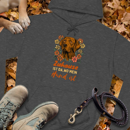 Zuhause ist da wo mein Hund ist - Red Fox Labrador - Unisex Classic Fit Hoodie