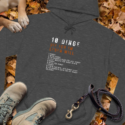 10 Dinge, die ich im Leben will - Unisex Classic Fit Hoodie