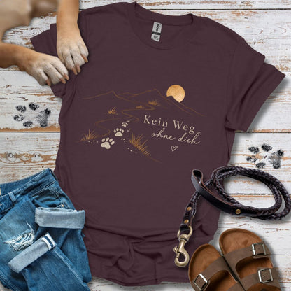 Kein Weg ohne Dich - T-Shirt Classic Fit - Bequemer Klassiker