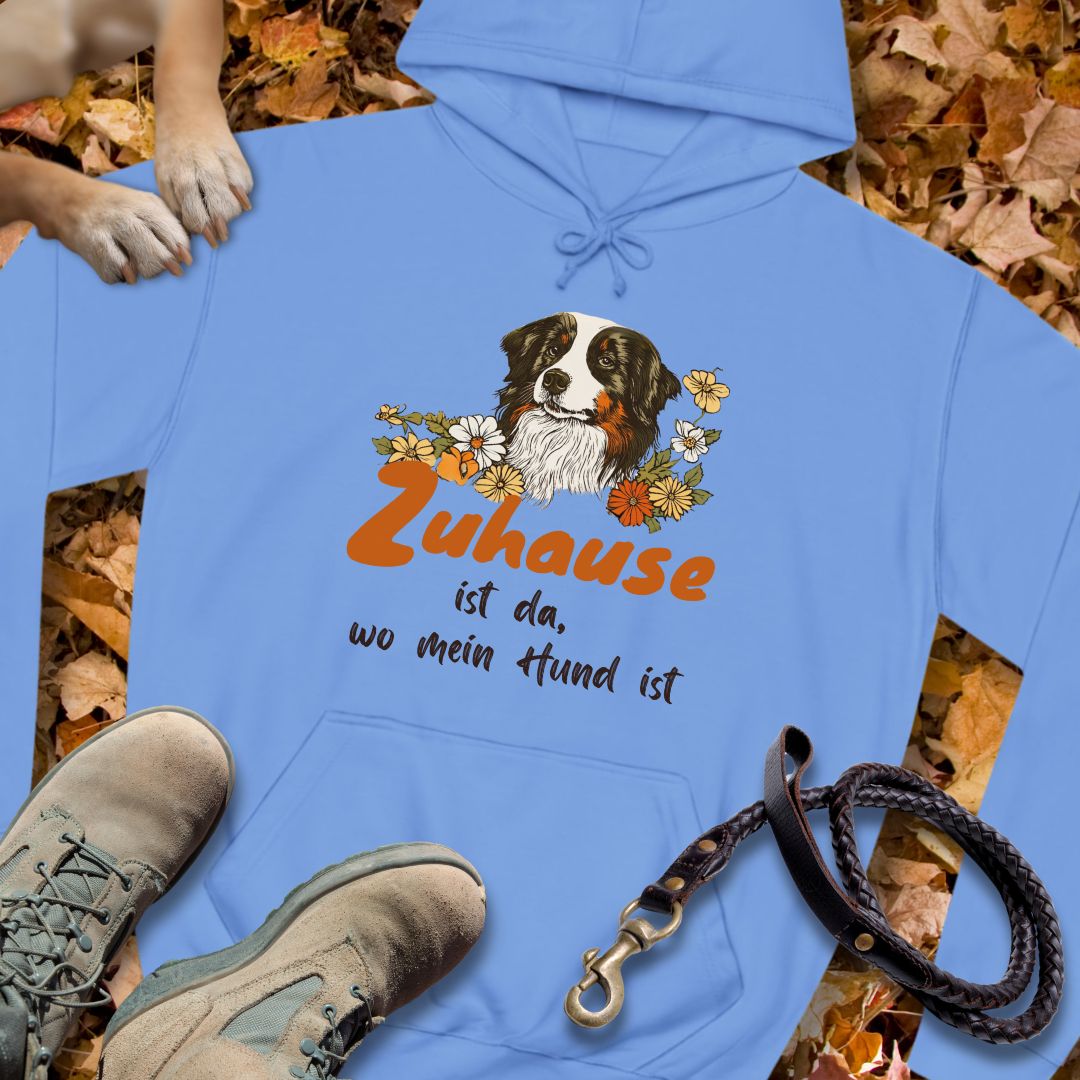 Zuhause ist da wo mein Hund ist - Australian Shepherd - Unisex Classic Fit Hoodie