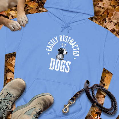 Easily Distracted by Dogs - Unisex Classic Fit Hoodie