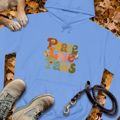 Peace Love Paws – Unisex Classic Fit Hoodie