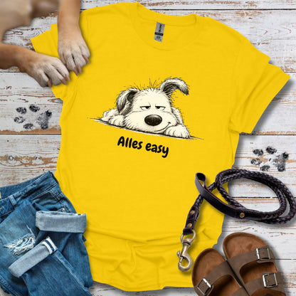 T-Shirt des Monats Juli - Alles easy - Classic Fit - Bequemer Klassiker