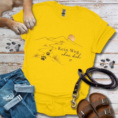Kein Weg ohne Dich - T-Shirt Classic Fit - Bequemer Klassiker