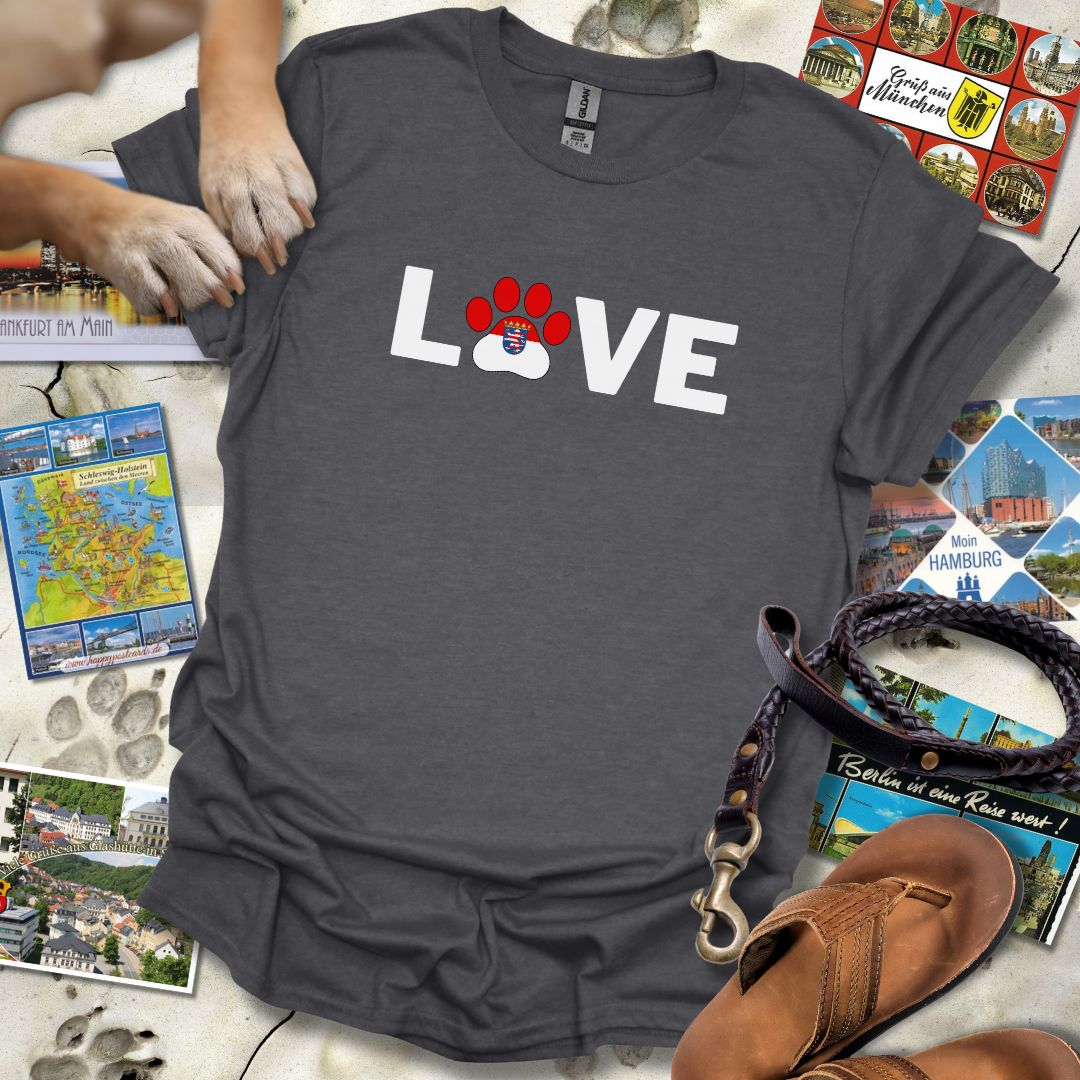 Love Pfote - Hessen - T-Shirt Unisex Relaxed Fit