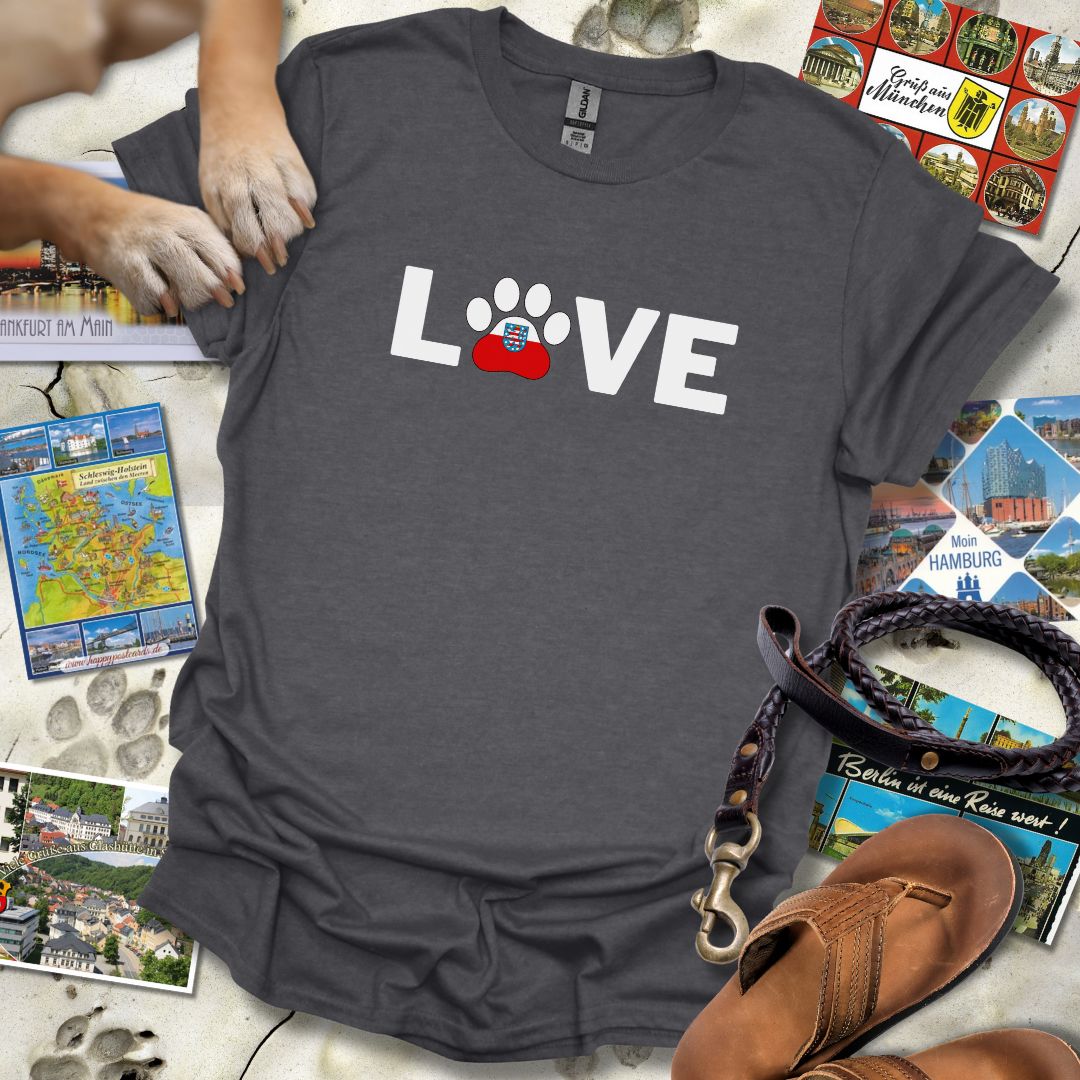 Love Pfote - Thüringen - T-Shirt Unisex Relaxed Fit