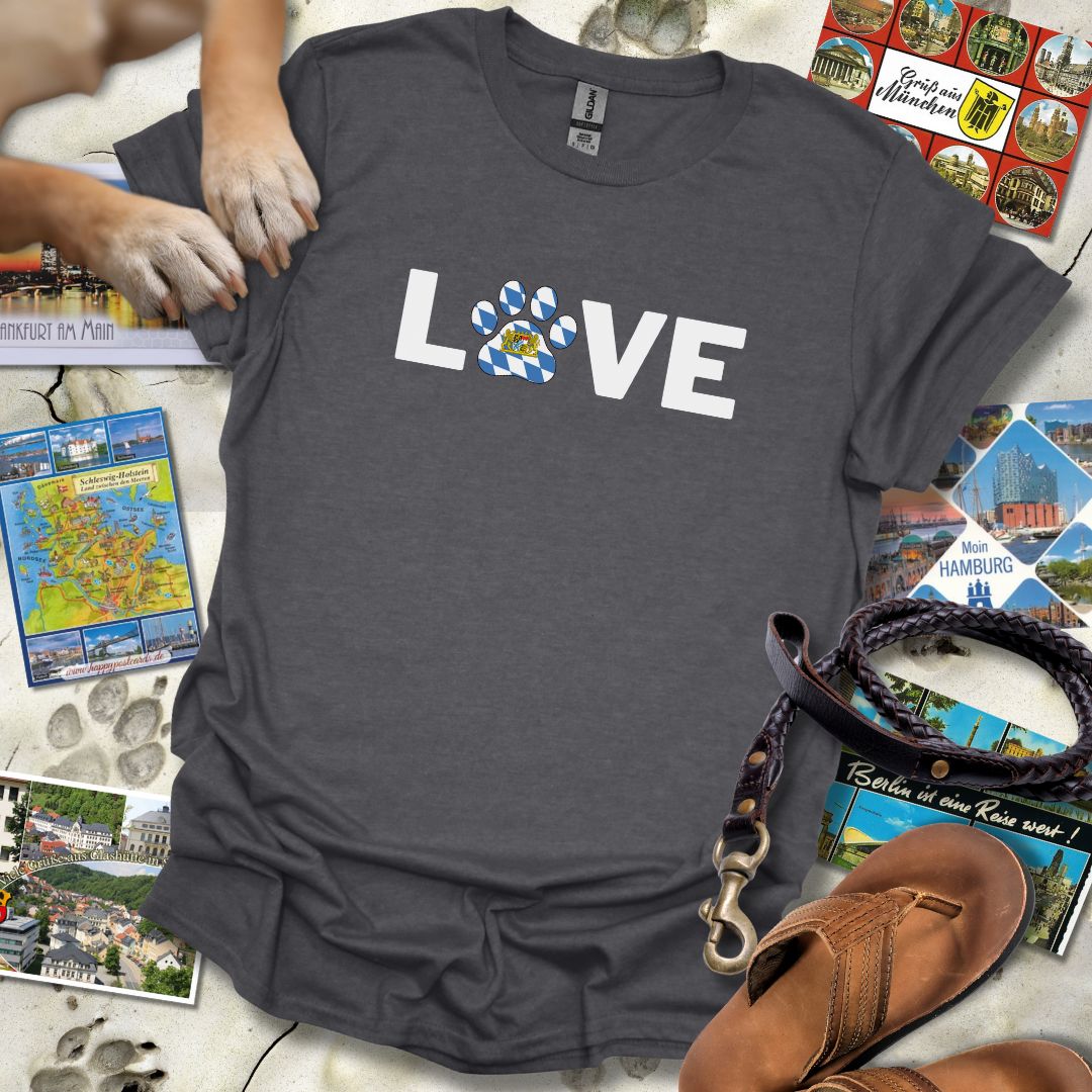 Love Pfote - Bayern - T-Shirt Unisex Relaxed Fit