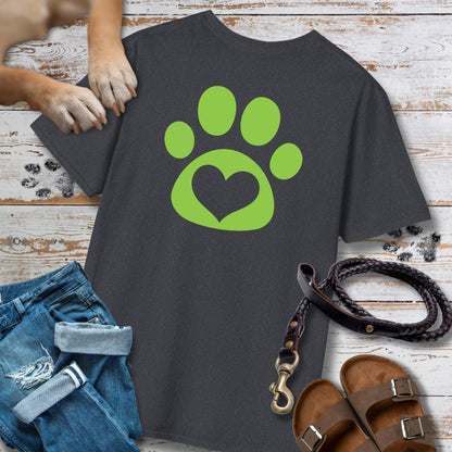 Love in Lime - Vorne & Hinten - T-Shirt Unisex Classic Fit Standard Qualität