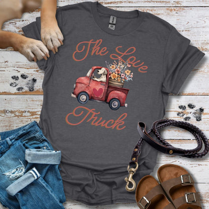 The Love Truck - T-Shirt Unisex Classic Fit - Bequemer Klassiker