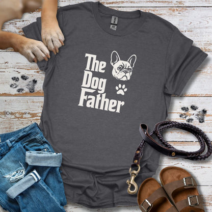 The Dog Father Französische Bulldogge - T-Shirt Unisex Classic Fit - Bequemer Klassiker