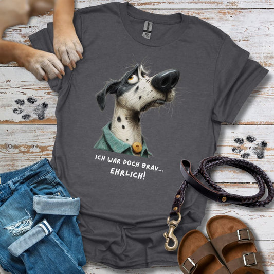 Ich war doch brav- T-Shirt Unisex Relaxed Fit