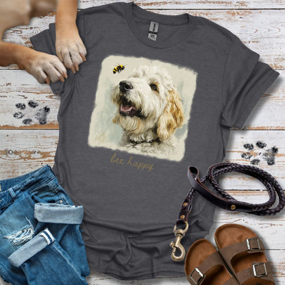 Bee Happy 2 - T-Shirt Unisex Classic Fit - Bequemer Klassiker