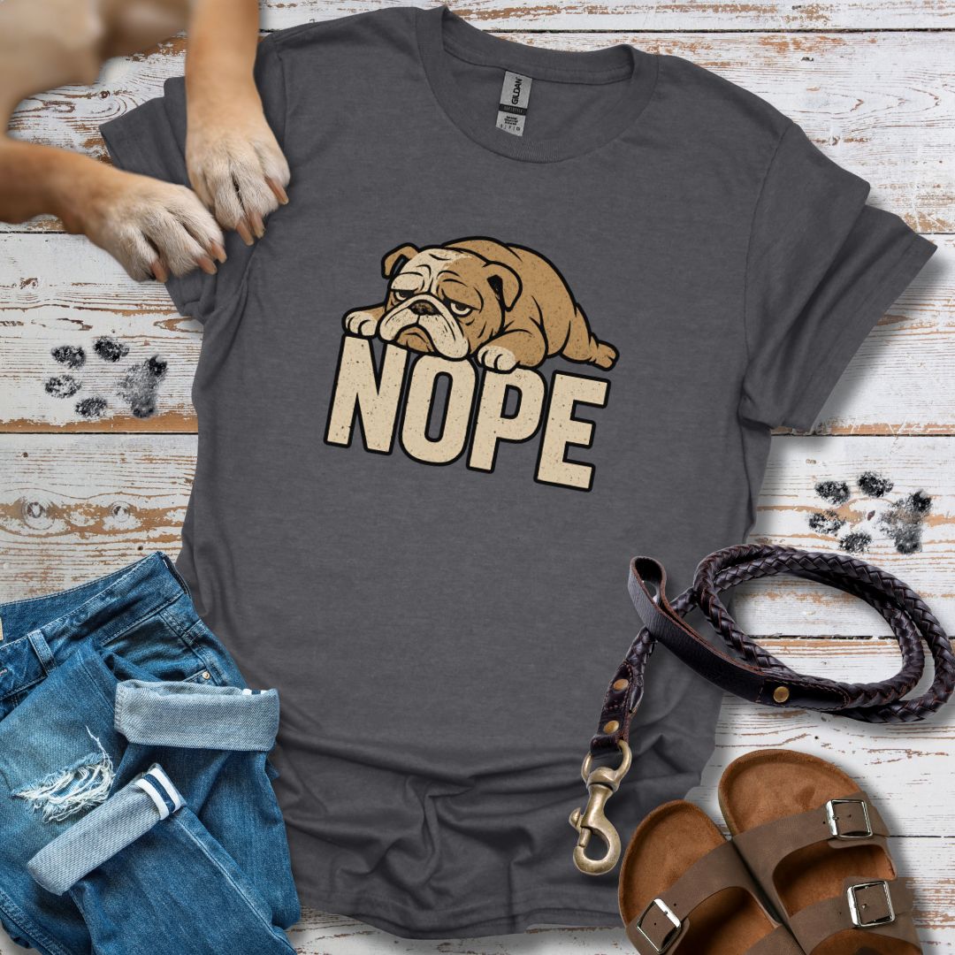 Nope - T-Shirt Unisex Classic Fit - Bequemer Klassiker