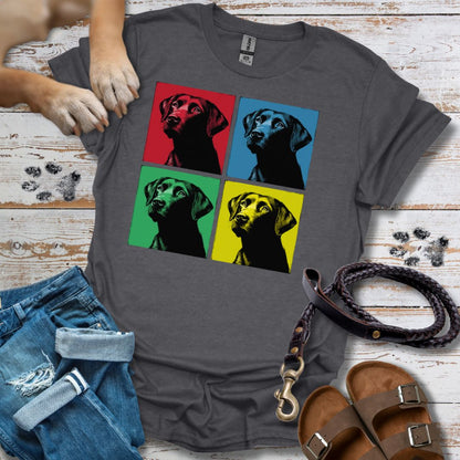 Pop Art Labrador - T-Shirt Unisex Classic Fit - Bequemer Klassiker