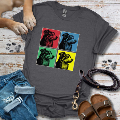 Pop Art Australian Shepherd - T-Shirt Unisex Classic Fit - Bequemer Klassiker