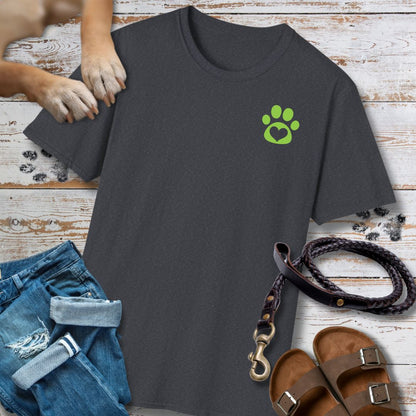 Love in Lime - Vorne & Hinten - T-Shirt Unisex Classic Fit Standard Qualität