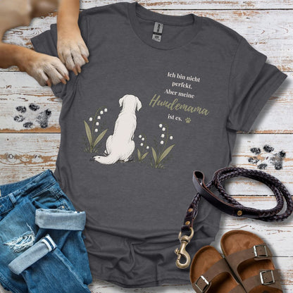 T-Shirt des Monats Mai "Hundemama - leise Liebe" – T-Shirt Unisex Classic Fit - Bequemer Klassiker