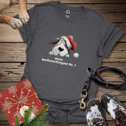 T-Shirt des Monats Dezember "Mein Weihnachtsgast Nr. 1" - T-Shirt Unisex Classic Fit - Bequemer Klassiker