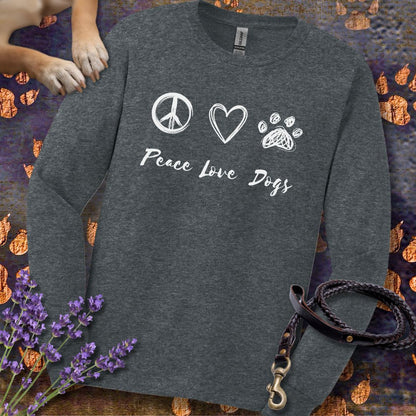Peace Love Dogs - Unisex Longsleeve Classic Fit