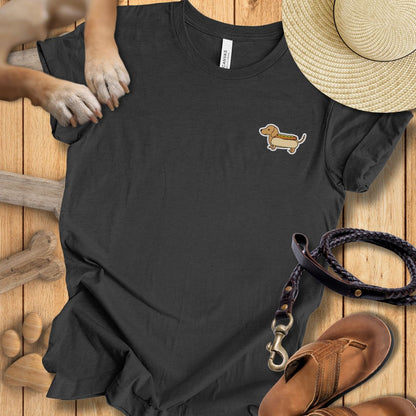 Hot Dog Dackel - T-Shirt Unisex Modern Fit - Weich & Leicht