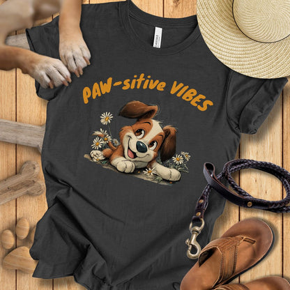 Paw-sitive Vibes 2 - T-Shirt Unisex Slim Fit