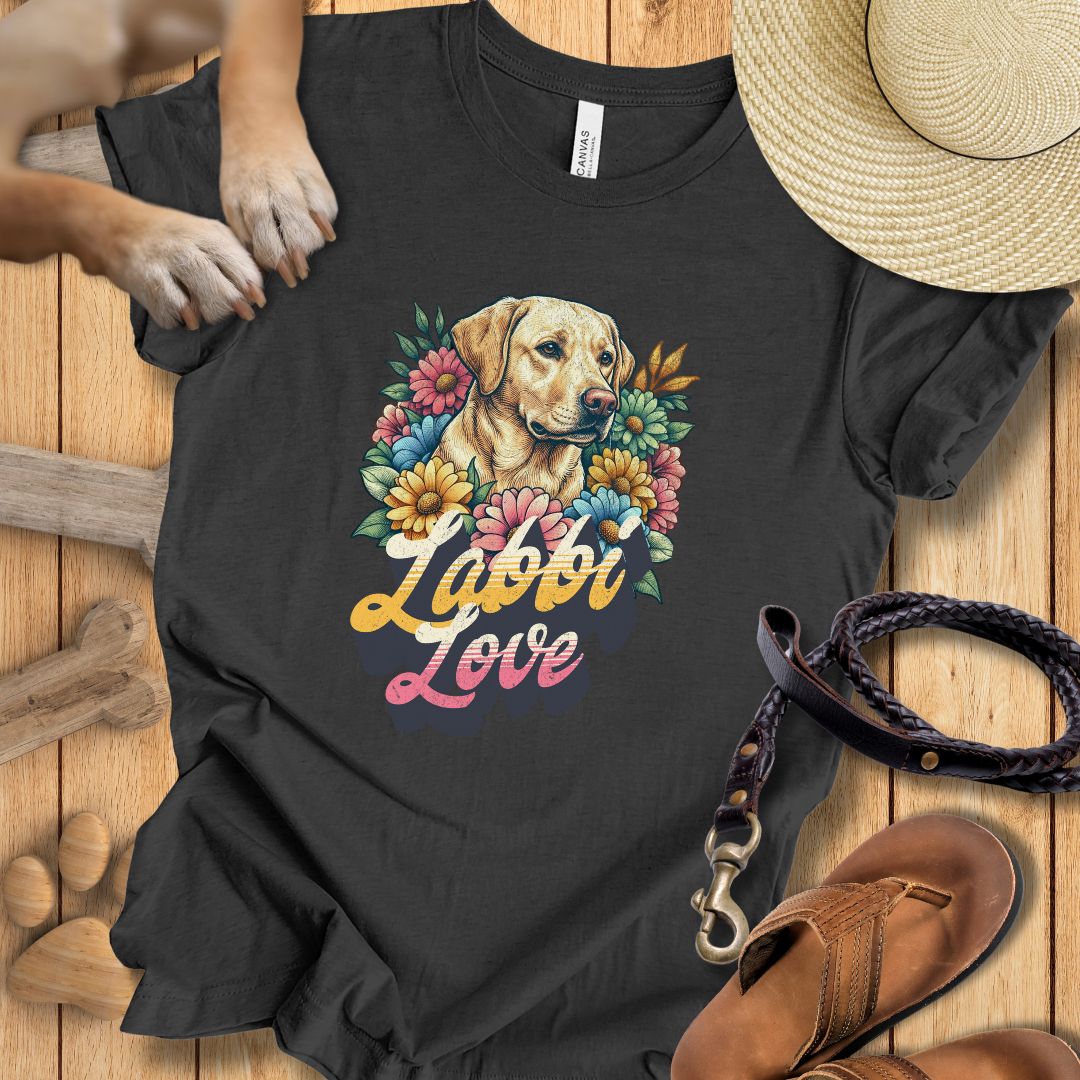 Labbi Love - Labrador - T-Shirt Unisex Modern Fit - Weich & Leicht